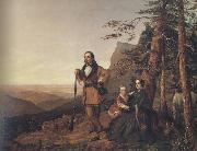 Jewett, William Smith The Promised Land-The Grayson Family oil painting artist